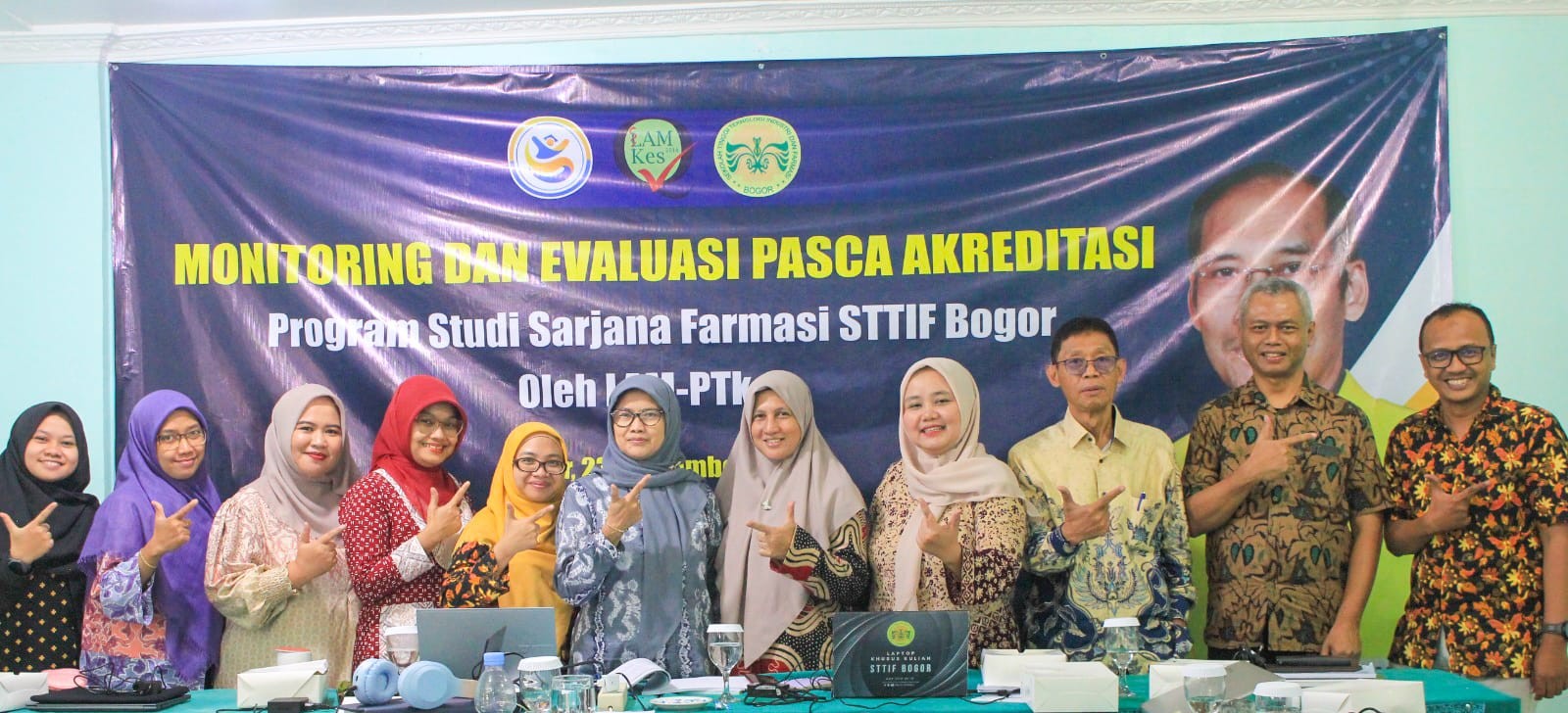 Monitoring dan Evaluasi Pasca Akreditasi Program Studi Sarjana Farmasi STTIF BOGOR oleh LAM-PTKes