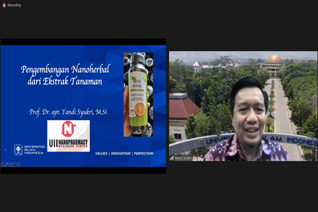 Kuliah Umum Pengembangan Nanoherbal