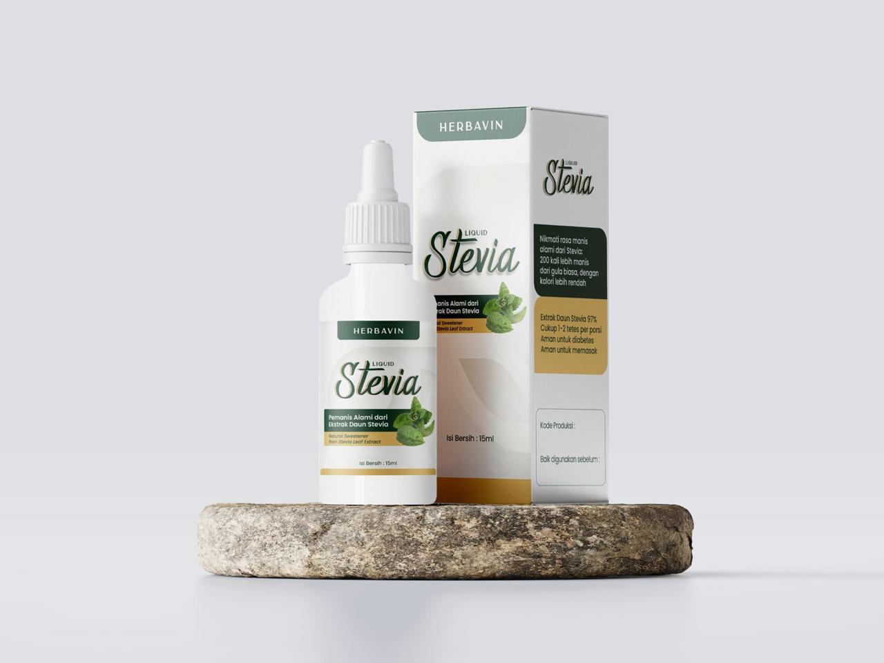 HerbaVin Liquid Stevia: Pemanis Alami Nol Kalori dari Ekstrak Daun Stevia