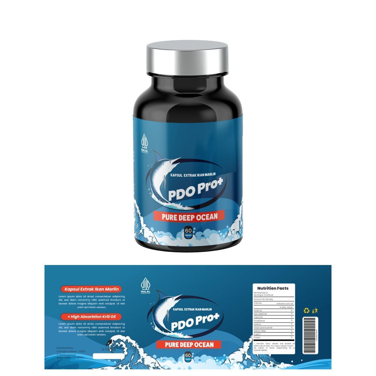 PDOPro+ Kapsul Ekstrak Ikan Marlin: Suplemen Sebagai Sumber Omega-3